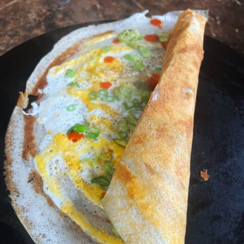 Egg Dosa.