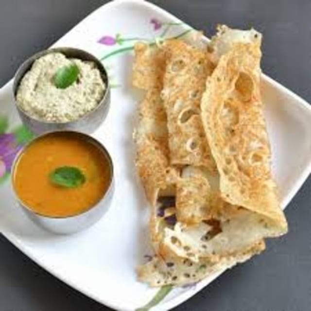 Onion Ravva Dosa.