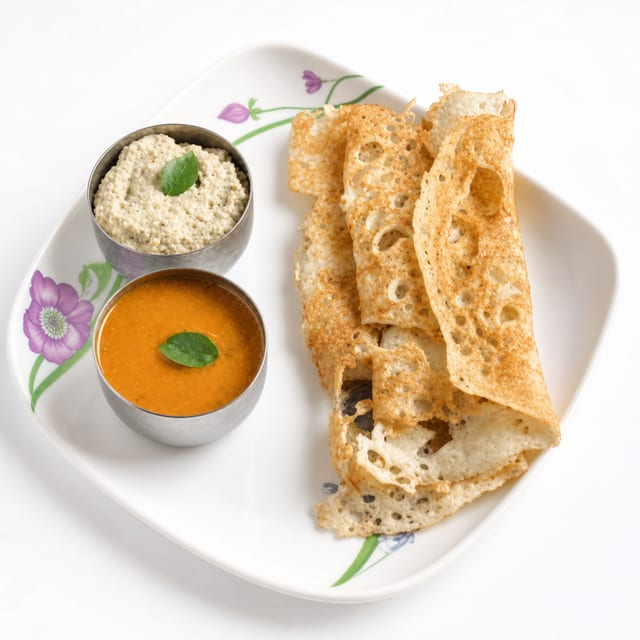 Onion Ravva Dosa.