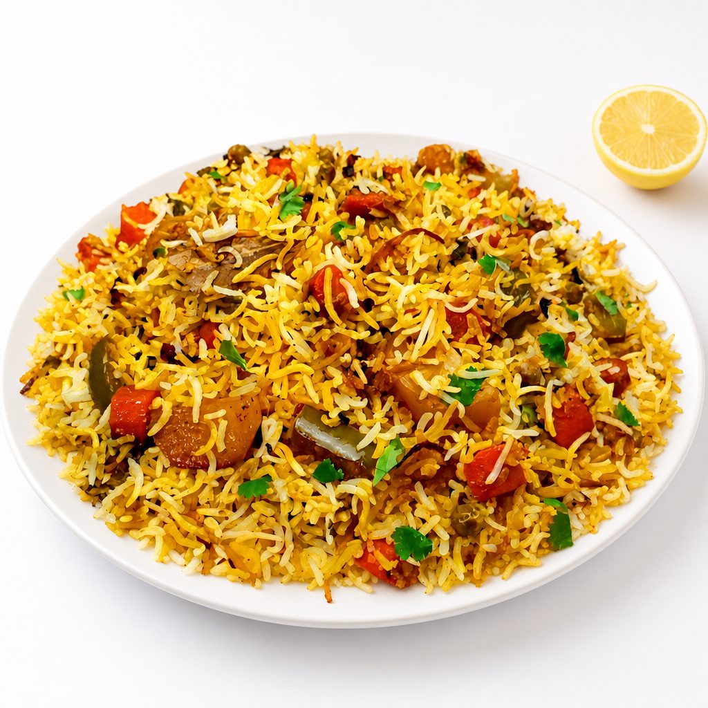 Veg Biryani.