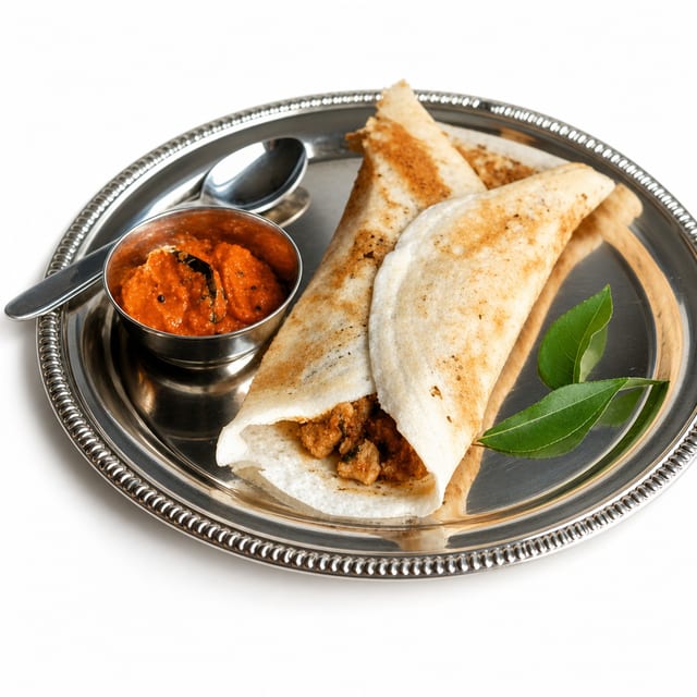Chilli Chicken Dosa.