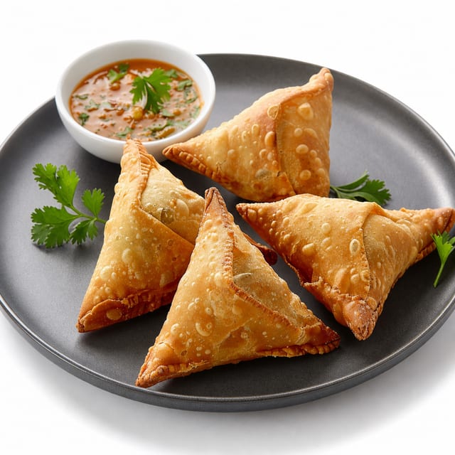 Meat Samosa.