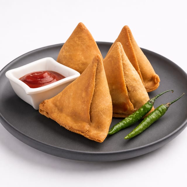 Veg, Samosa.
