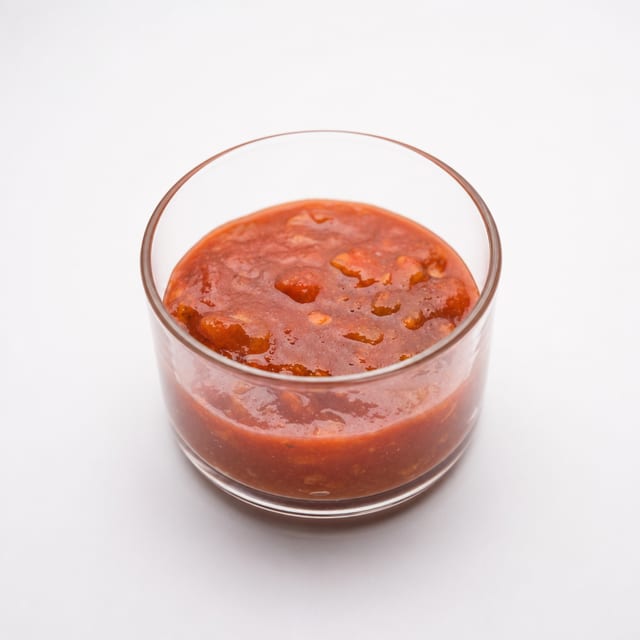 Small Tomato Chutney.