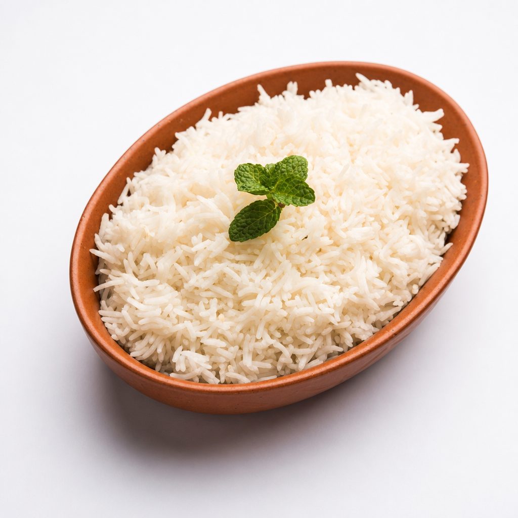 Plain Basmati Rice.