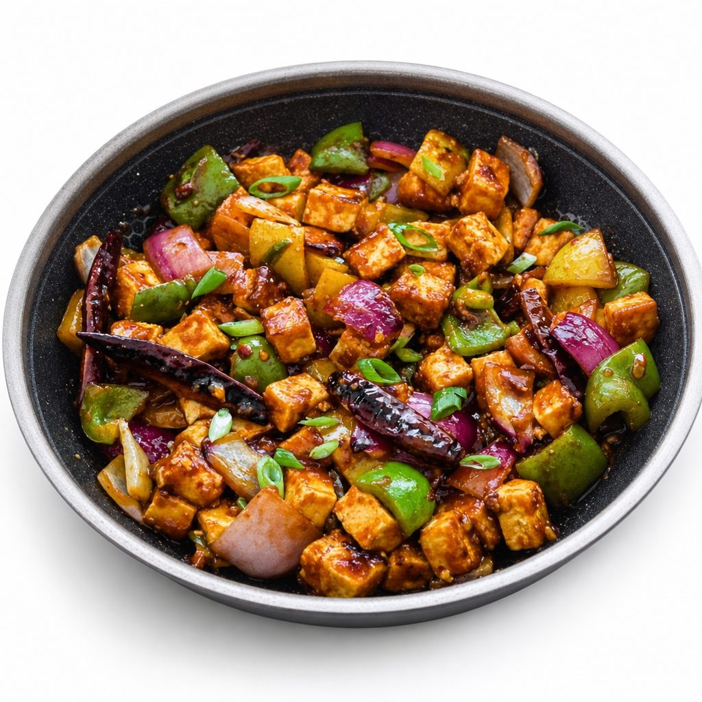 Chilli Paneer.