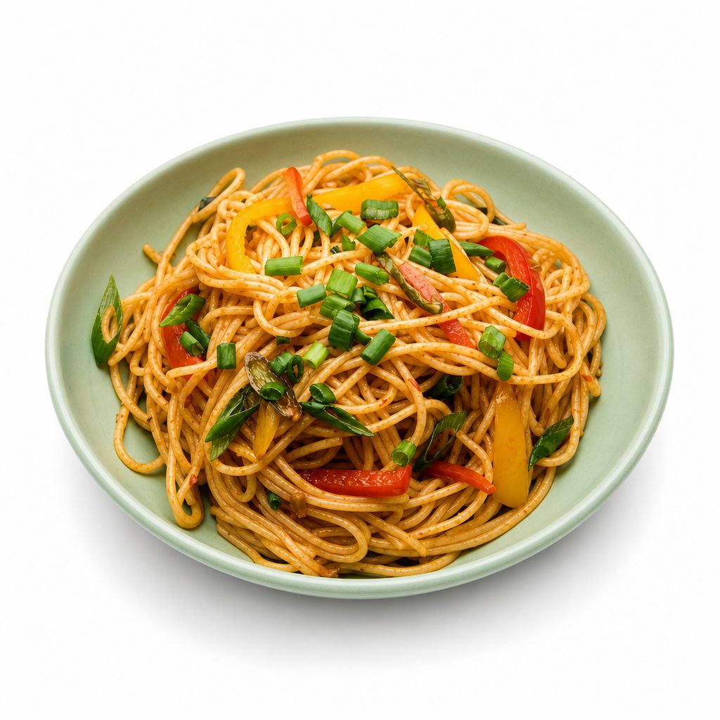 Chicken Szechwan Noodles.