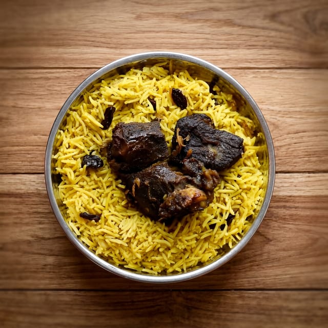 Lamb Biryani.
