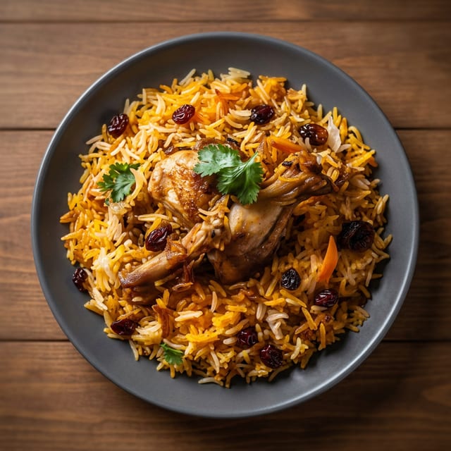 Chicken Biryani.