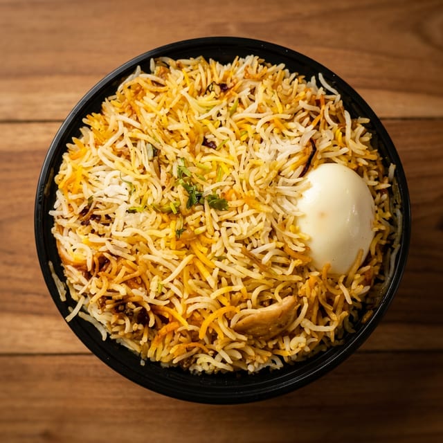 Chicken Tikka Biryani.