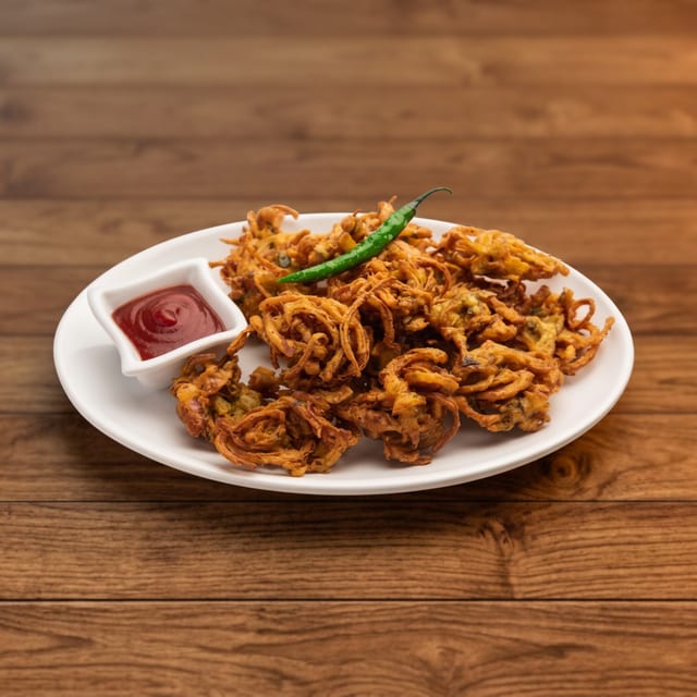 Onion Pakora.