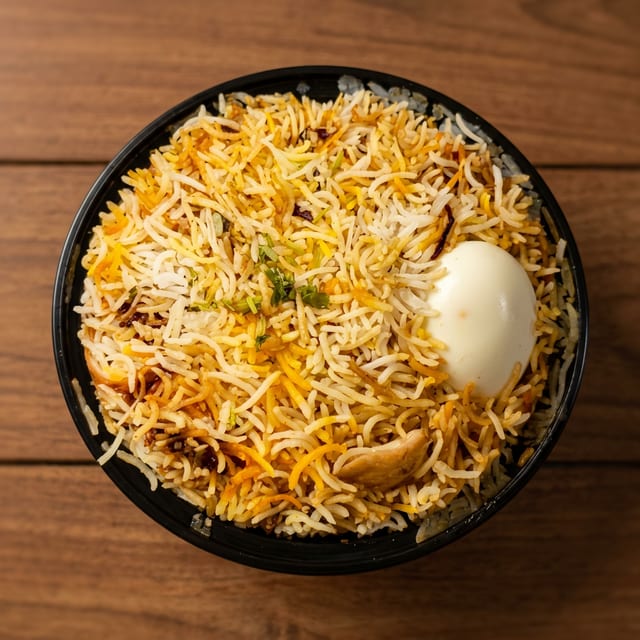 Chicken Pepper Fry Biryani.