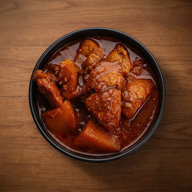 Chicken Vindaloo.