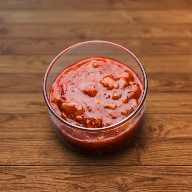Small Tomato Chutney.