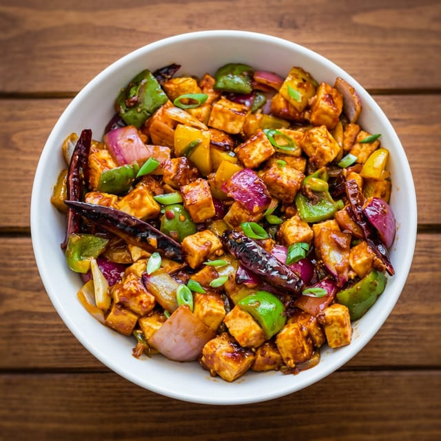 Chilli Paneer.