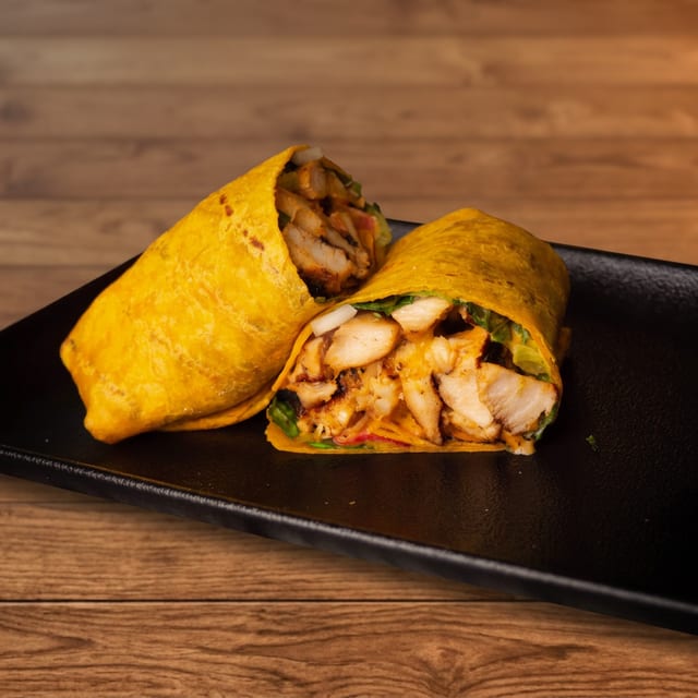 Chicken Kabab Wrap.
