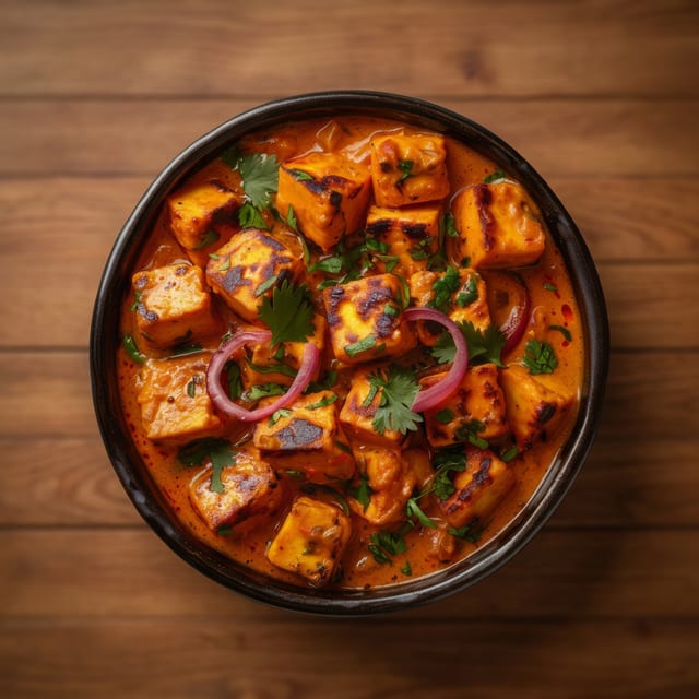 Paneer Tikka Masala.