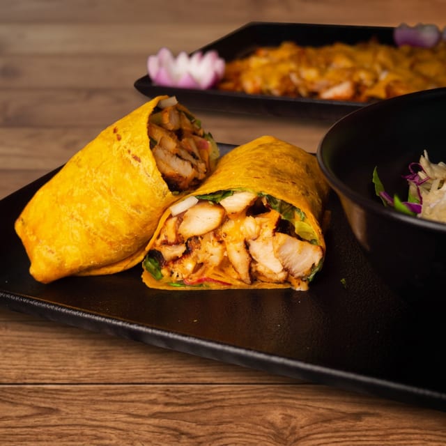 Chicken Tikka Wrap.