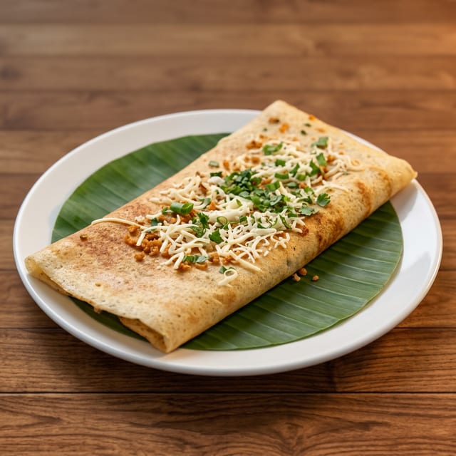 Cheese Dosa.