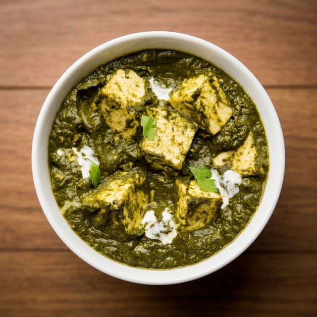 Saag/Palak Paneer.