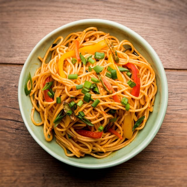 Egg Szechwan Noodles.