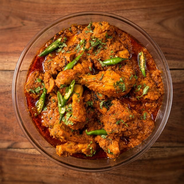 Kadai Chicken.
