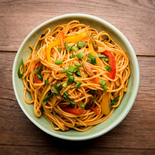 Chicken Szechwan Noodles.